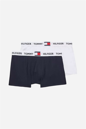 Tommy Hilfiger 2 Pack Trunk - Vit / Marinblå